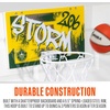 image:imageFranklin Sports WNBA Team Over The Door Basketball Hoops  Kids Indoor Mini Basketball Hoop  Ball Set  WNBA Fan Mini HoopsSeattle Storm