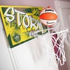 image:imageFranklin Sports WNBA Team Over The Door Basketball Hoops  Kids Indoor Mini Basketball Hoop  Ball Set  WNBA Fan Mini HoopsSeattle Storm