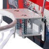 image:imageFranklin Sports WNBA Team Over The Door Basketball Hoops  Kids Indoor Mini Basketball Hoop  Ball Set  WNBA Fan Mini HoopsWashington Mystics