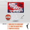 image:imageFranklin Sports WNBA Team Over The Door Basketball Hoops  Kids Indoor Mini Basketball Hoop  Ball Set  WNBA Fan Mini HoopsWashington Mystics
