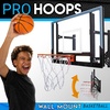 image:imageFranklin Sports Wall Mounted Basketball Hoop  Fully Adjustable  Shatter Resistant  Accessories Included BlackWhite