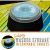 image:imageFranklin Sports Washer Set  2 12 x 12 Folding Targets  Portable Fun  Perfect for Beach Tailgating Parties  Replacement Bottle Cap WashersStackable