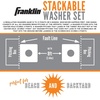 image:imageFranklin Sports Washer Set  2 12 x 12 Folding Targets  Portable Fun  Perfect for Beach Tailgating Parties  Replacement Bottle Cap WashersStackable