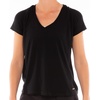 image:imageFranklin Sports Womens Womens Black Cross Back VNeck TShirt  Relaxed FitBlack