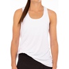 image:imageFranklin Sports Womens Womens White Lattice Back Tank Top  Relaxed FitWhite