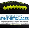 image:imageFranklin Sports Youth  Adult Footballs  Extra Grip 1000 Official Size Junior  Pee Wee Kids  1  12 PacksBlackOptic