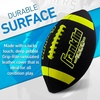 image:imageFranklin Sports Youth  Adult Footballs  Extra Grip 1000 Official Size Junior  Pee Wee Kids  1  12 PacksBlackOptic