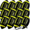 image:imageFranklin Sports Youth  Adult Footballs  Extra Grip 1000 Official Size Junior  Pee Wee Kids  1  12 PacksBlackOptic