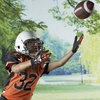 image:imageFranklin Sports Youth  Adult Footballs  Extra Grip 1000 Official Size Junior  Pee Wee Kids  1  12 PacksBrownWhite