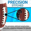 image:imageFranklin Sports Youth  Adult Footballs  Extra Grip 1000 Official Size Junior  Pee Wee Kids  1  12 PacksBrownWhite