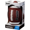 image:imageFranklin Sports Youth  Adult Footballs  Extra Grip 1000 Official Size Junior  Pee Wee Kids  1  12 PacksBrownWhite