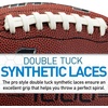 image:imageFranklin Sports Youth  Adult Footballs  Extra Grip 1000 Official Size Junior  Pee Wee Kids  1  12 PacksBrownWhite