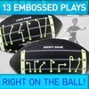 image:imageFranklin Sports Youth Football Playbook  Junior Football with Route Diagrams  Small Perfect for Peewee and YouthBlack