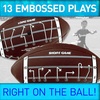 image:imageFranklin Sports Youth Football Playbook  Junior Football with Route Diagrams  Small Perfect for Peewee and YouthBrown