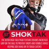 image:imageFranklin Sports Youth Football Receiver Gloves  Shoktak Youth Gloves  Kids Football  High GripBlue