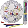 image:imageFranklin Sports iColor Kids Mini Balls  Custom Color Balls with Markers Included  Design Your Own Ball for Kids  Toddlers  Soccer Ball  FootballSmall