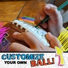 image:imageFranklin Sports iColor Kids Mini Balls  Custom Color Balls with Markers Included  Design Your Own Ball for Kids  Toddlers  Soccer Ball  FootballSmall