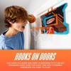 image:imageNERFOOP Slam Mini Basketball Hoop Set  Pro Hoop Mini Basket Set with NERF Foam Basketball  Spring Loaded Rim Great for Dunking  Perfect Bedroom  Office Accessory