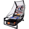 image:imageFranklin Sports Anywhere Basketball Arcade Game  Table Top Basketball Arcade Shootout Indoor Electronic Basketball GameElectronic Basketball BounceABucket  Basketball  Black