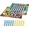 image:imageFranklin Sports Checkers and Four in A Row Mat Game  Addictive Family Fun  Soft Play Mat for Kids of All Ages  Comes with 42 Plastic Pucks