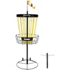 image:imageFranklin Sports Disc Golf Baskets  Portable Disc Golf Target with Chains Included  Disc Golf Basket Stand Equipment for Hole  Course CreationChampionship Steel Chain