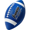 image:imageFranklin Sports Kids Junior GripRite Youth Junior Size Rubber Footballs  Peewee Kids Durable Outdoor Footballs  Single amp Bulk Packs AvailableBlueWhite