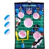 image:imageFranklin Sports MLB and NFL Target Toss Game  Kids Over The Door Mini Throwing Game  Perfect Indoor Toy for Kids  36 x 24NFL Over the Door Football Target  NFL
