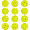 image:imageFranklin Sports Mini Training Pickleballs  165 Inch Practice Pickleballs  Indoor  Outdoor Balls for Speed Control  Accuracy Training  Yellow  12 Pack
