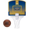 image:imageFranklin Sports NBA New Orleans Pelicans Mini Over the Door Basketball Hoop  Kids Indoor Mini Basketball Hoop with Ball  NBA Fan Shop Toy for Bedroom  Office  Over the Door Set