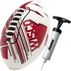 image:imageFranklin Sports NCAA Football  Youth Mini Football  85 SPACELACE Easy Grip Texture  Perfect for KidsWisconsin Badgers