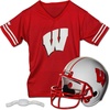 image:imageFranklin Sports NCAA Kids College Football Helmet  Jersey Sets  NCAA Team Youth Football Helmet  Uniform Costume SetWisconsin Badgers