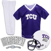 image:imageFranklin Sports NCAA Kids Football Uniform Sets  College Football Jersey Helmet  Pants for Boys  Girls  NCAA OfficialTCU Horned Frogs