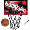 image:imageFranklin Sports NCAA Over The Door Basketball Hoop  Kids Indoor Basketball Hoop with Basketball  NCAA Fan Shop Mini Hoop for Bedroom  Office  Over The Door Mini HoopOhio State Buckeyes