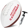 image:imageFranklin Sports NFL Autograph Football  Official Size White Panel Souvenir Football for Autographs  Signatures  NFL Team Fan Shop MemorabiliaArizona Cardinals