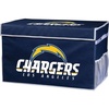 image:imageFranklin Sports NFL Storage Footlocker Bins  Large Folding Organizer Containers  NFL Team Office Bedroom  Living Room Dcor  Large  Small BinsLos Angeles Chargers