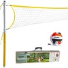 image:imageFranklin Sports Outdoor Volleyball Net Sets  Beach  Backyard Portable Volleyball Net with Poles  Complete Outdoor Volleyball Sets with Net  Volleyball IncludedFamily