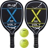 image:imageFranklin Sports Pickleball Paddle and Ball Set  2 Wooden Rackets  2 Balls  2 Players Paddle Set  USA Pickleball USAPA ApprovedOne Size