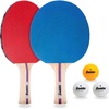 image:imageFranklin Sports Ping Pong Paddle Set with Balls  2 Player amp 4 Player Table Tennis Paddle Kit  Full Ping Pong Starter KitOne Size