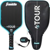 image:imageFranklin Sports Pro Pickleball Paddle Set  FS Tour Series Carbon Fiber Paddle Cover  Eraser  14mm  16mmBlue