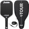 image:imageFranklin Sports Pro Pickleball Paddle Set  FS Tour Series Carbon Fiber Paddle Cover  Eraser  14mm  16mmGrey