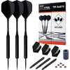 image:imageFranklin Sports Steel Tip Dart Set  Game Room Ready with Standard Flights Slim Flights Nylon and Aluminum Shaft  Perfect for Family Game Room Fun with Friends20 gram  Brass Steel
