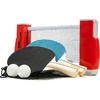 image:imageFranklin Sports Table Tennis to Go Portable Ping Pong Set  Table Top Ping Pong Net  2 Paddles  Ping Pong Balls Included  2 Players  PortableRed
