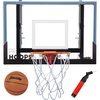 image:imageFranklin Sports Wall Mounted Basketball Hoop  Fully Adjustable  Shatter Resistant  Accessories Included BlackWhite