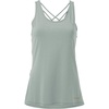 image:imageFranklin Sports Womens Womens Aloe Lattice Back Tank Top  Relaxed FitAloe