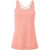 image:imageFranklin Sports Womens Womens Rose Gold Lattice Back Tank Top  Relaxed FitRose Gold
