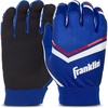 image:imageFranklin Sports Youth Football Receiver Gloves  Shoktak Youth Gloves  Kids Football  High GripBlue
