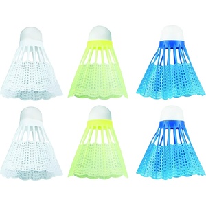 image:imageFranklin Sports Badminton Shuttlecock Set  Sets of 3 6  12 Badminton Birdies  Backyard Outdoor Badminton Shuttlecocks  Plastic Replacement Birdies for Badminton Sets  3 6  12 Packs6 Pack