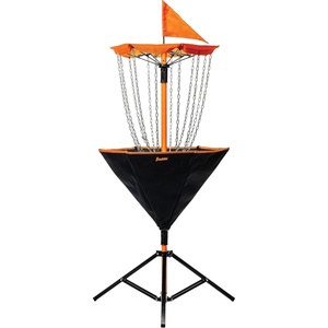 image:imageFranklin Sports Disc Golf Baskets  Portable Disc Golf Target with Chains Included  Disc Golf Basket Stand Equipment for Hole  Course CreationDeluxe Steel Chain