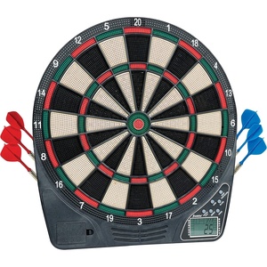 image:imageFranklin Sports Electronic Dart Board Sets  Soft Tip Electric Dartboard with Digital Scoreboard  6 Darts IncludedDartboard