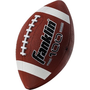 image:imageFranklin Sports Kids Junior GripRite Youth Junior Size Rubber Footballs  Peewee Kids Durable Outdoor Footballs  Single amp Bulk Packs AvailableClassic Brown